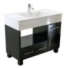 30) Vanitory Laqueado con mesada Losa 100x47 cm